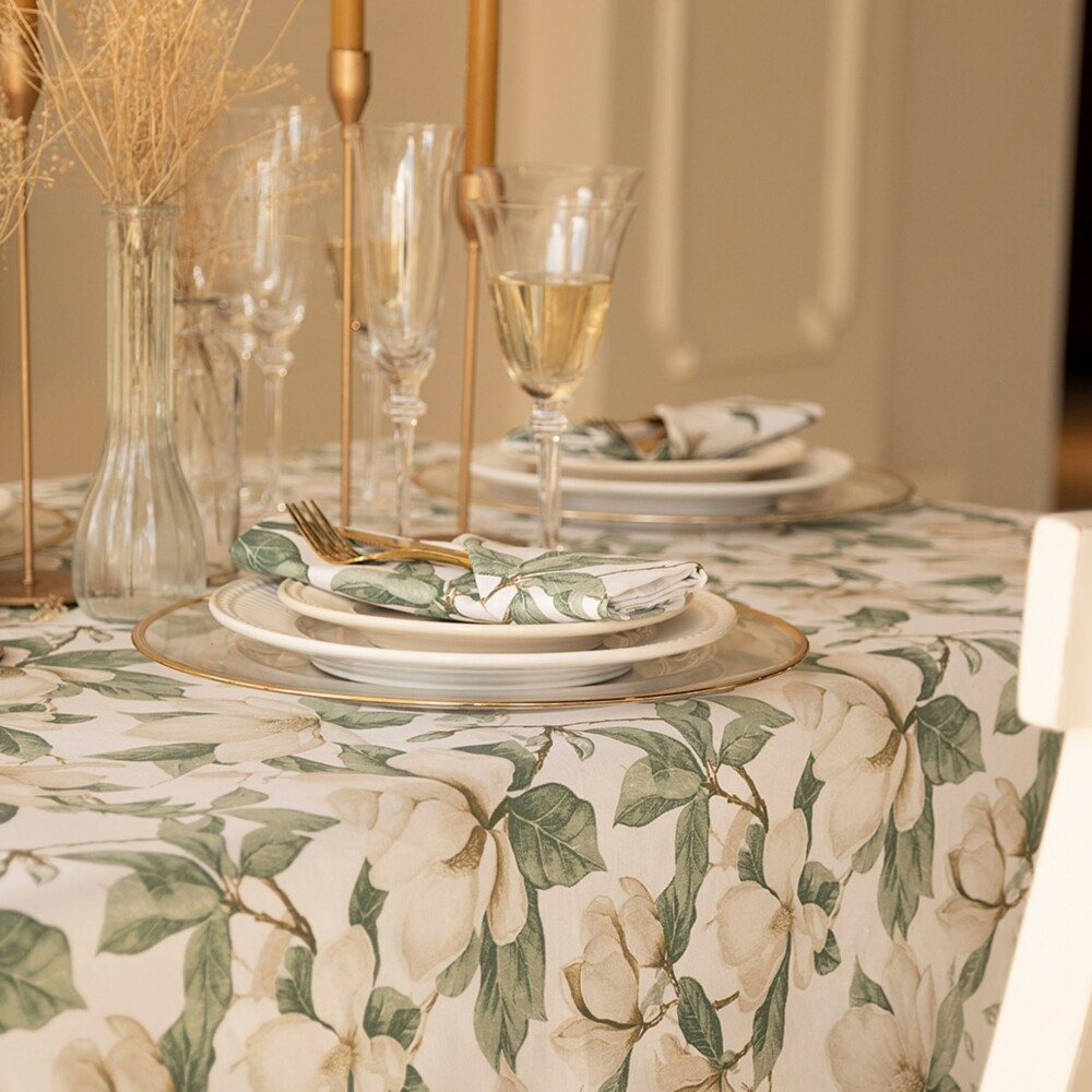 Mantel 160x260 cm - Pilar Magnolia