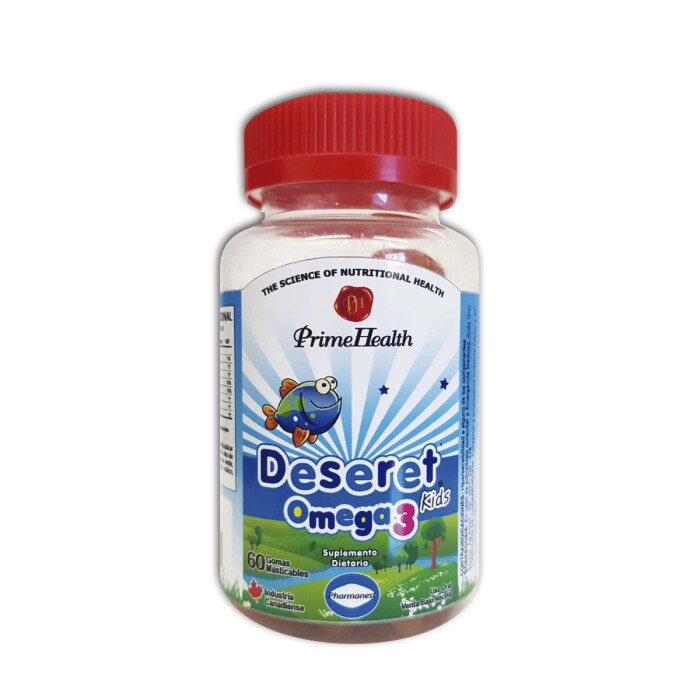 DESERET KIDS OMEGA 3 GYMMYS CJ X 60 UNID única