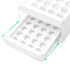 Huevera Caja Almacenamiento De Huevos Doble Capa 32 Unidades Organizador refrigerador cocina IMBACK Color Blanco Huevera Caja Almacenamiento De Huevos Doble Capa 32 Unidades Organizador refrigerador cocina IMBACK Color Blanco