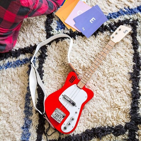 Guitarra eléctrica Loog Roja Sc