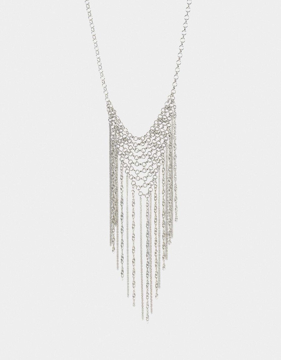 Collar Largo De Espejos 