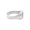 Anillo Profesión Masajista-Plata y Oro-Sin Piedra-AP5010 Sinpiedra