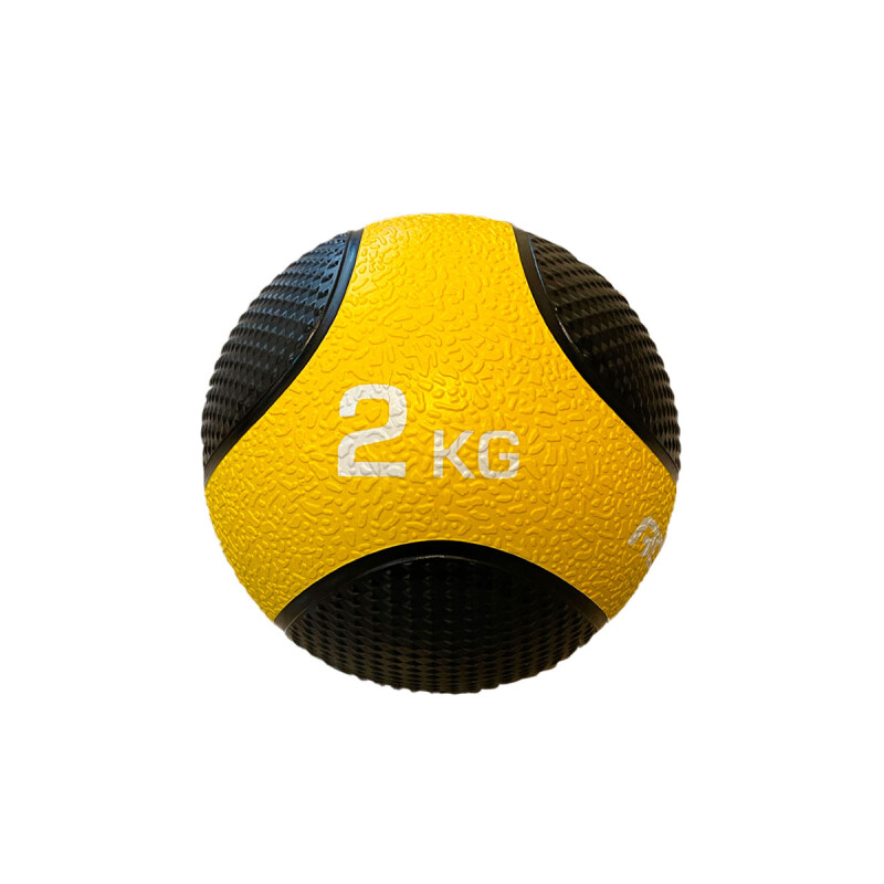 Balón Medicinal con pique 2kg Active Amarillo