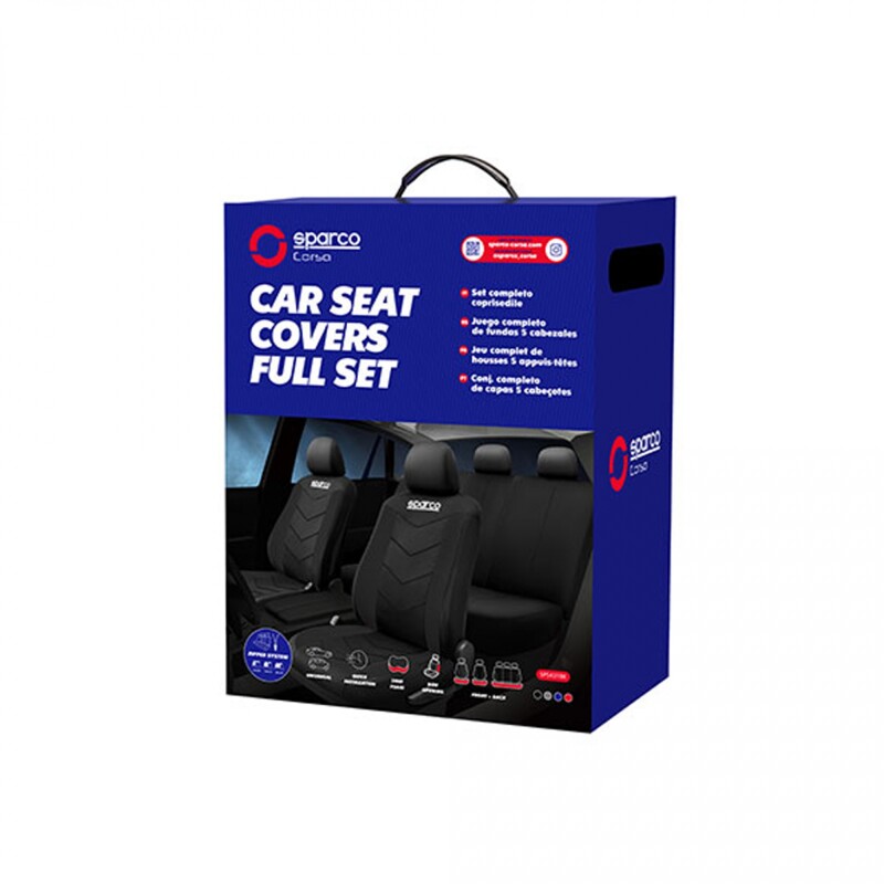 Sparco Cubre Asiento Negro Sparco Cubre Asiento Negro