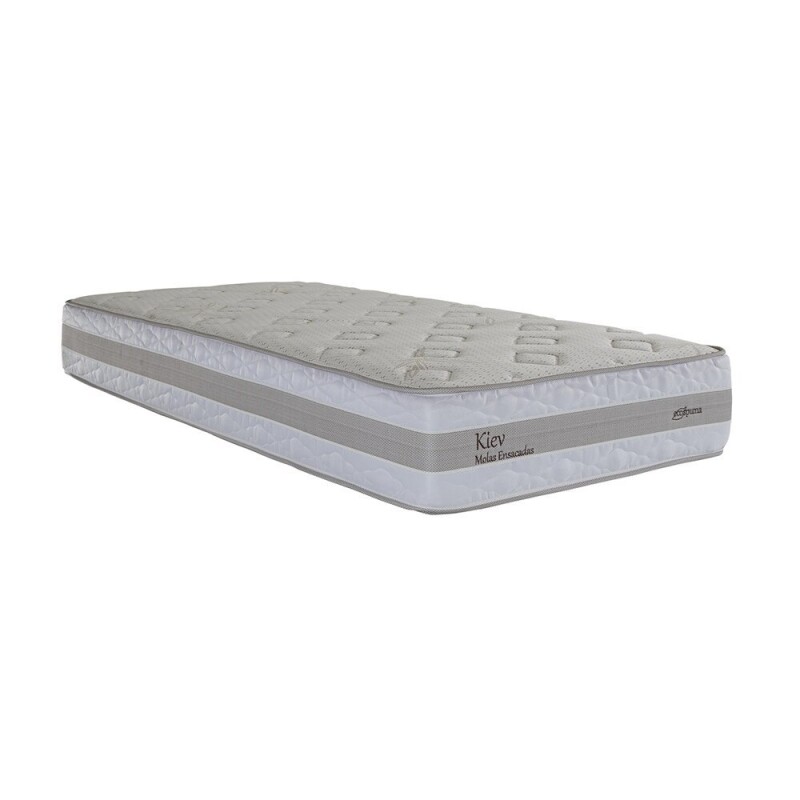 BOX 0.90X1.90 C/CAMA 1453 + COLCHON KIEV - RESORTES MAXSPRING BOX 0.90X1.90 C/CAMA 1453 + COLCHON KIEV - RESORTES MAXSPRING
