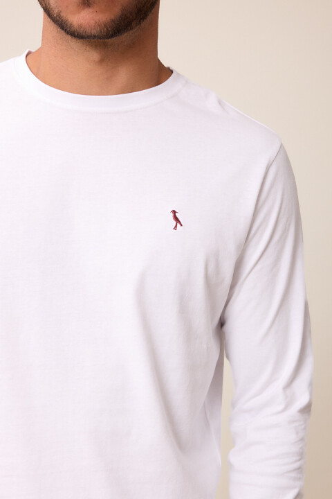 T-SHIRT M/L LEOZ POLANCO Blanco