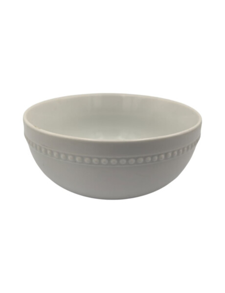 BOWL CON PUNTILLO D14.5x7CM PORCELANA BLANCO BOWL CON PUNTILLO D14.5x7CM PORCELANA BLANCO