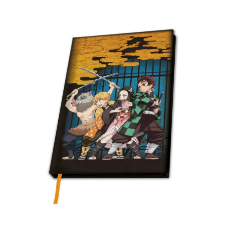 Cuaderno Demon Slayer A5 Notebook Tanjiro & Friends