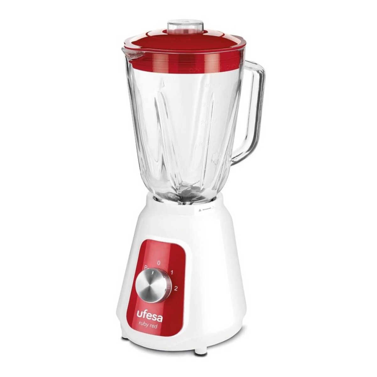 Licuadora Con Jarra De Cristal 1.5 Lts. Ufesa Bs4717 Ruby 