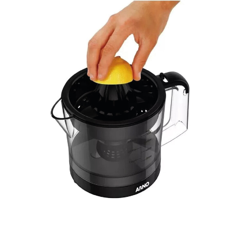 Exprimidor Arno Citrus Press | Capacidad de 0,75Lts. | Automática | Color negro. Exprimidor Arno Citrus Press | Capacidad de 0,75Lts. | Automática | Color negro.