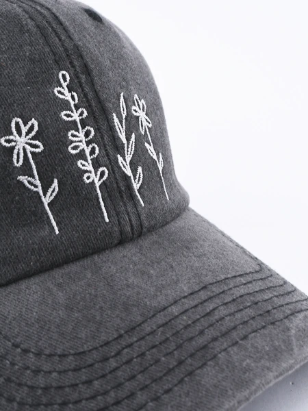 GORRO VISERA AMSTERDAM GRIS OSCURO