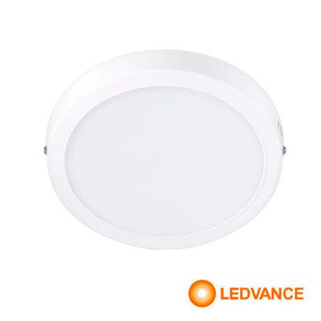 PANEL ADOSAR LEDVANCE OSRAM SLIM REDONDO 18W Panel LED LEDVANCE OSRAM Slim Redondo De Adosar 18W Luz Cálida