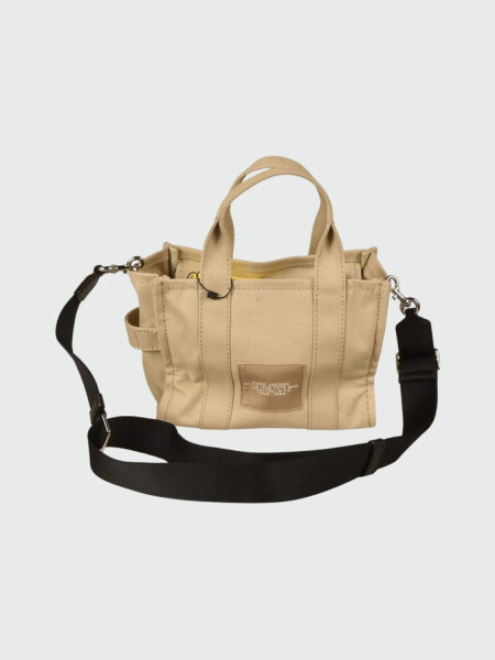 Marc Jacobs- Bolso de lona, The Small Tote Beige