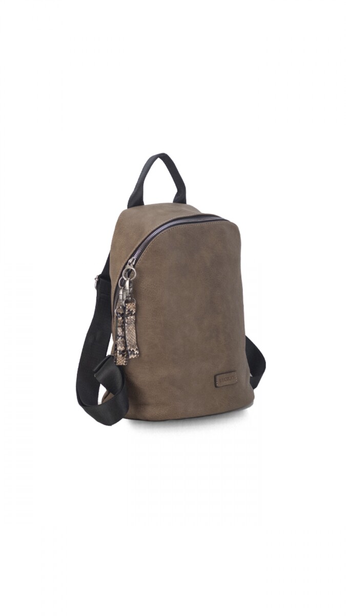 MOCHILA NEBRASKA - TABACO 