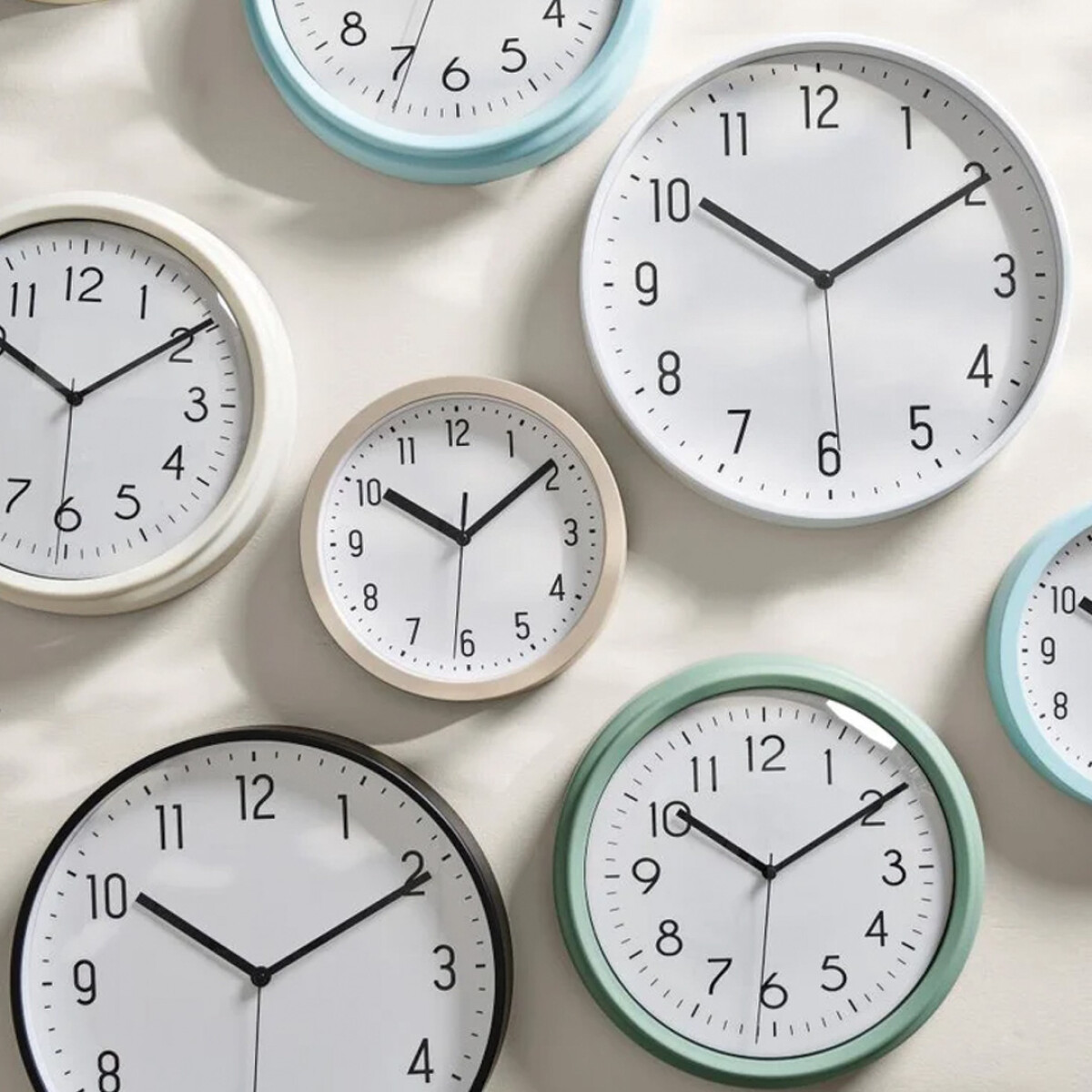 Reloj de pared Marae Blanco 