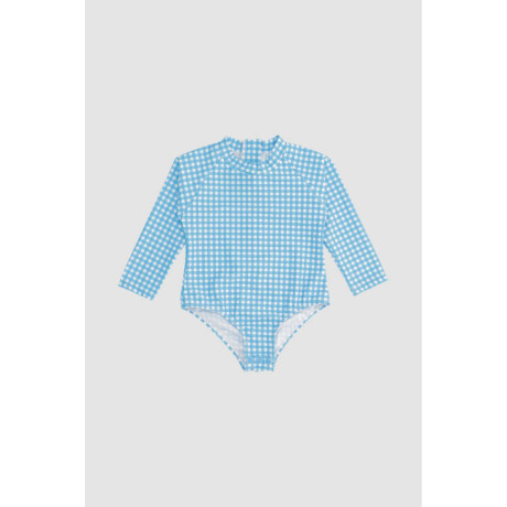 Manga larga candy 6-36m Azul