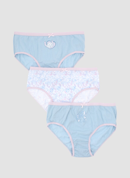 Pack x3 bombachas disney Celeste antique