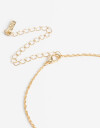 Bijouterie Set Navidad Set De Collar Y Aros Argolla - Dorado