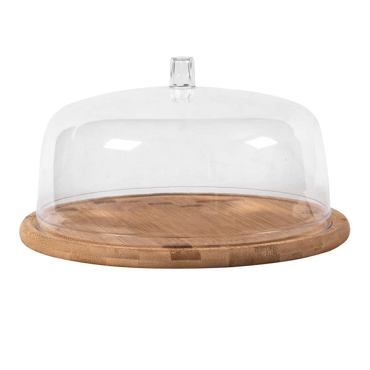 PORTA - TORTA C/CÚPULA S TRANSPARENTE PLÁSTICO BFB050 NT 