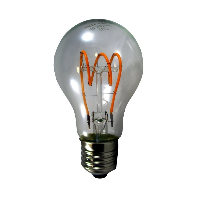 LAMPARA LED DECO VINTAGE STD. RULO 4W E27 1800K 220-240V A19 LAMPARA LED DECO VINTAGE STD. RULO 4W E27 1800K 220-240V A19