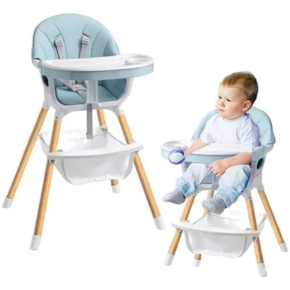 Silla de comer ELEGANT 2 en 1 mint Silla de comer ELEGANT 2 en 1 mint
