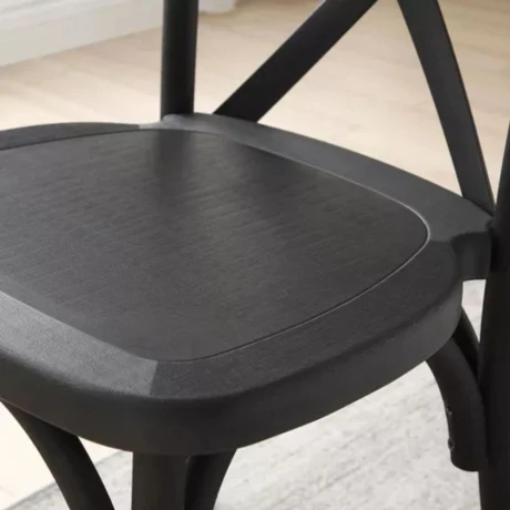 Silla Vienesa de Jardin NEGRO