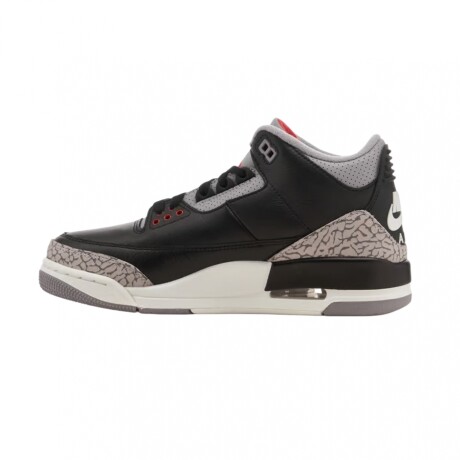 AIR JORDAN RETRO 3 BLACK CEMENT Black