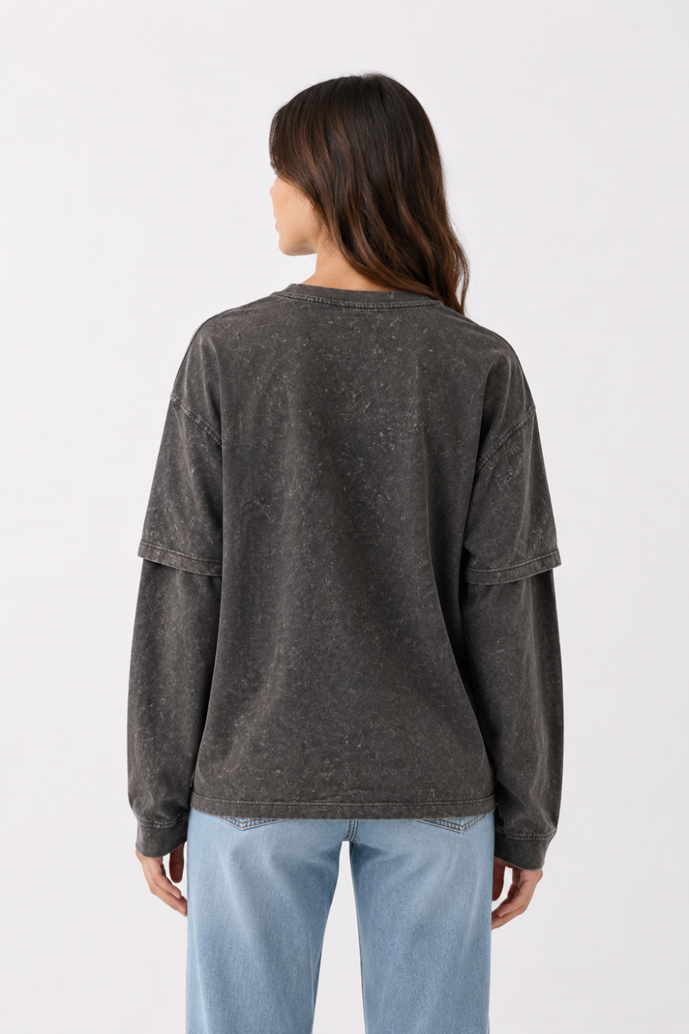 Remera Sirlan Gris Oscuro