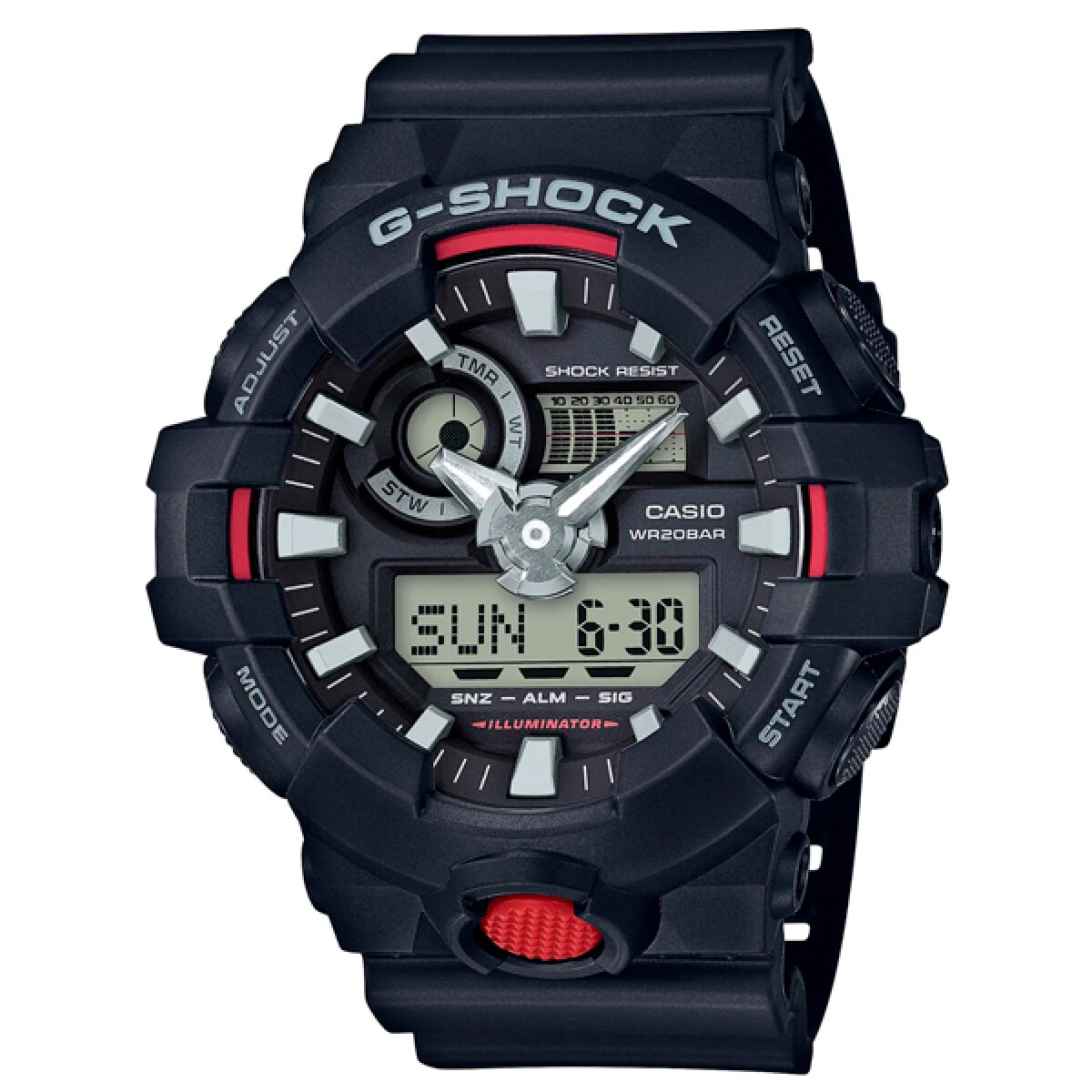 Reloj Casio G-Shock Deportivo Negro 