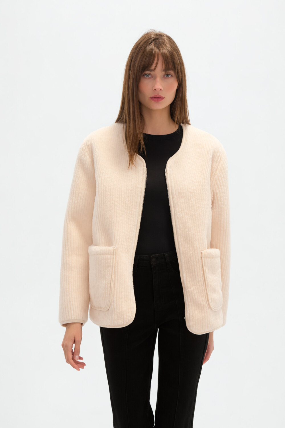 Chaqueta Clemen Crudo / Natural