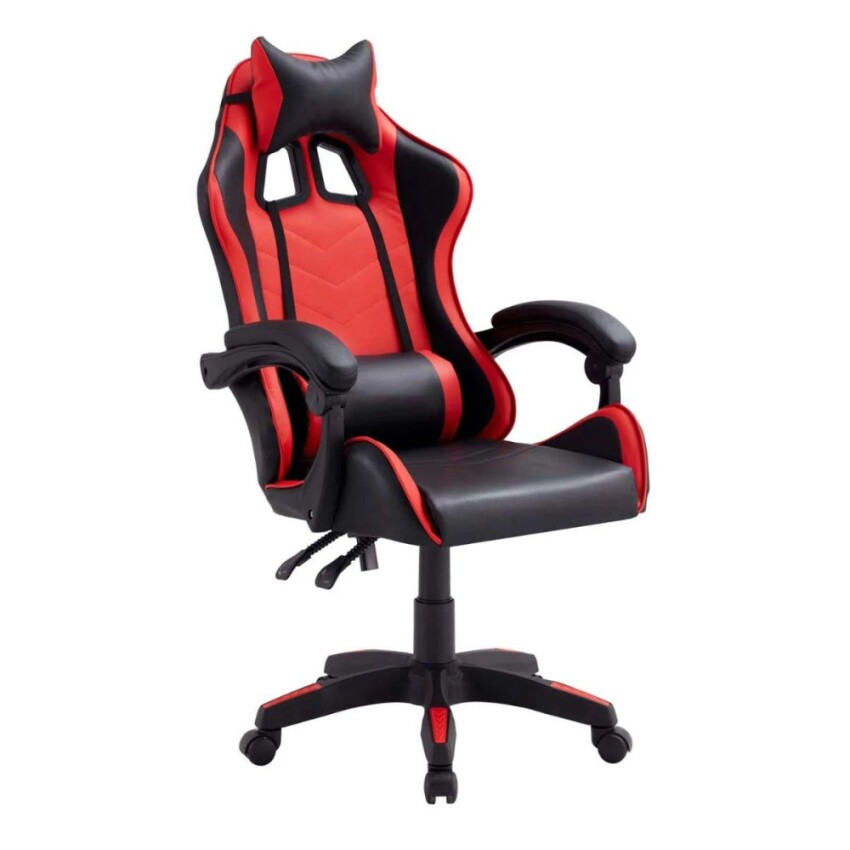 Silla Gamer MAX roja con negro Silla Gamer MAX roja con negro