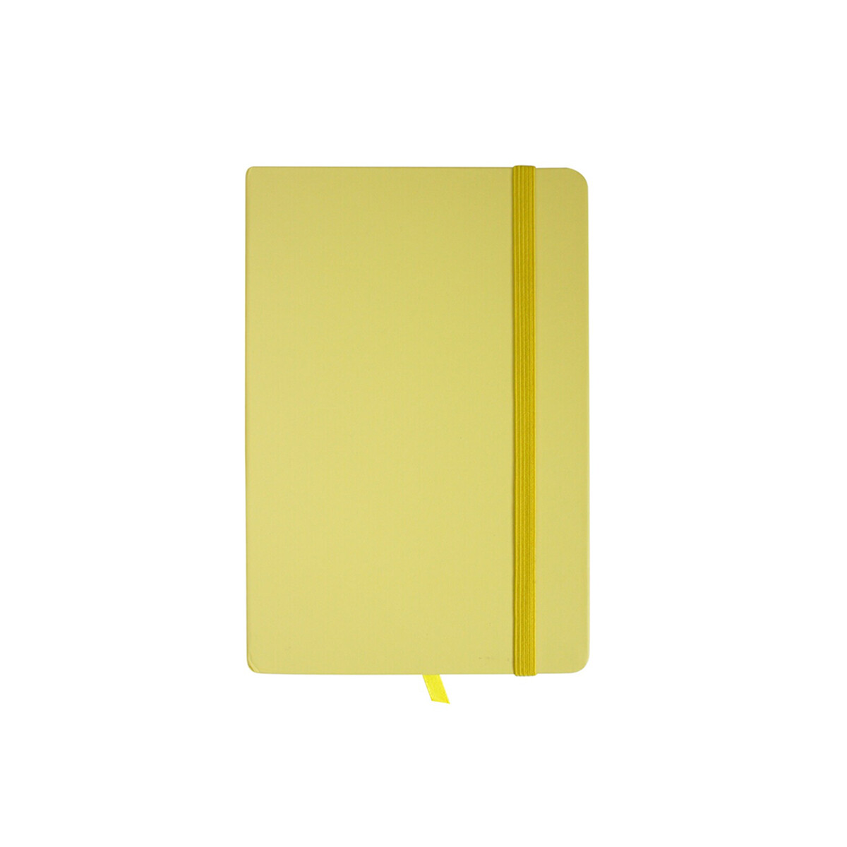 Cuaderno A5 De 96 Hojas Color Pastel - Amarillo 