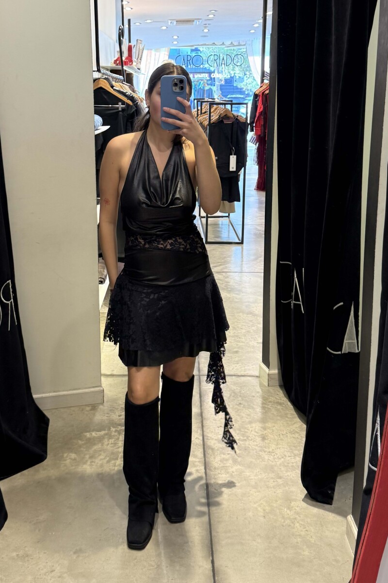 BOTA BRIDLE NEGRO