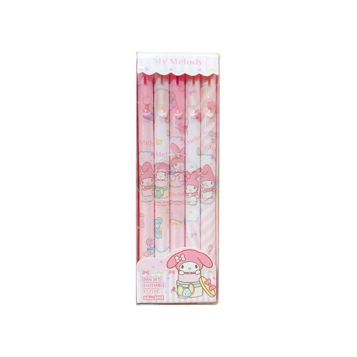 Lapiceras Sanrio 5pcs - Melody 