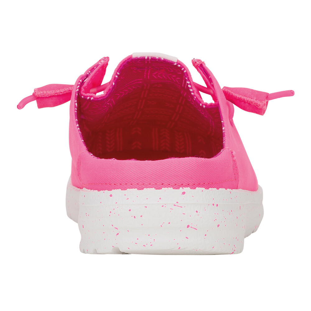 Wendy Slip Stretch Canvas - Mujer Neon Pink