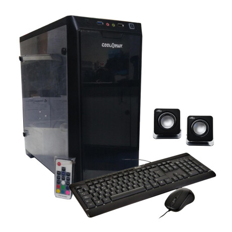 PC Reacond. AMD Ryzen 3 3200G. RAM 8GB. Disco Sólido 480GB. Incluye teclado, mouse y parlantes NUEVOS. Win11 PC Reacond. AMD Ryzen 3 3200G. RAM 8GB. Disco Sólido 480GB. Incluye teclado, mouse y parlantes NUEVOS. Win11