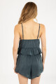 PIJAMA BABY SATIN AZUL NOCHE