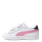 Championes de Niños Puma Smash 3.0 Leather V Blanco - Rosa - Azul Marino
