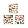 Stickers de animales de fieltro Djeco Stickers de animales de fieltro Djeco