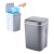Papelera Cesto Basura Automatica 16l Basurero Sensor Color Variante Gris