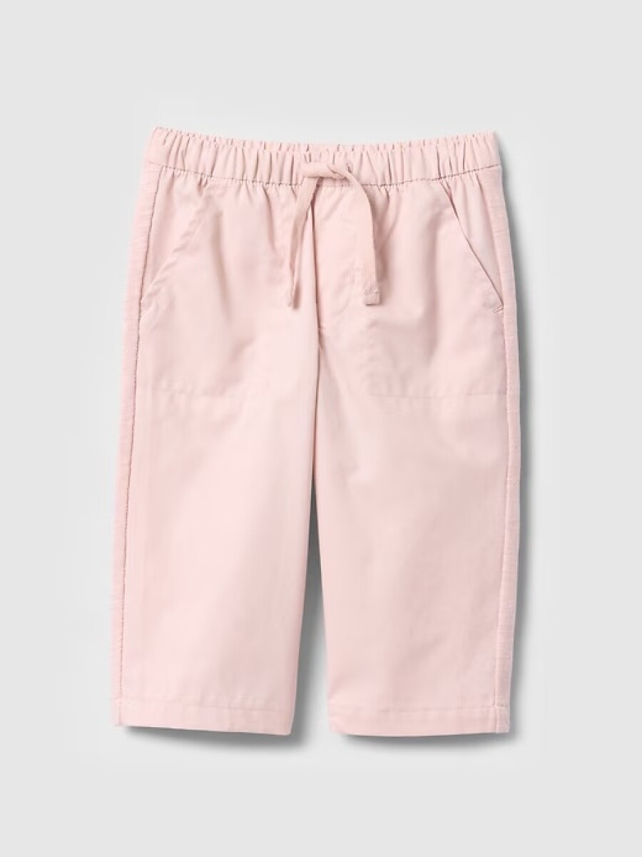 Pantalòn Con Bolsillo Trasero Bebè - Misty Rose 