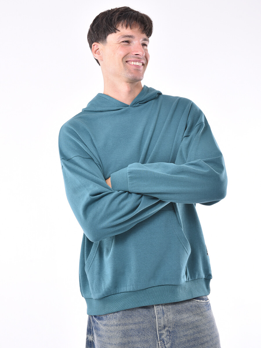 HOODIE MARTÍN - PETROLEO 