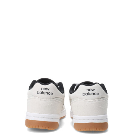 Championes de Hombre New Balance Skate Patin 480 Blanco - Negro