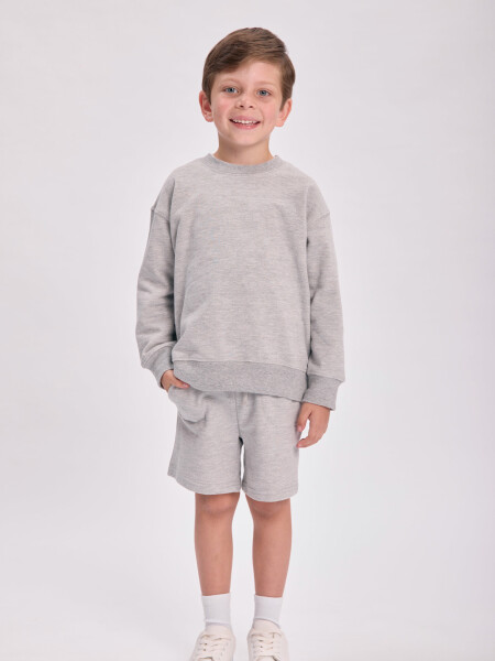 Buzo deportivo básico Gris