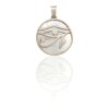 Dije Colgante Ojo de Ra-Plata 925-Nacar-CP4208 conpiedra