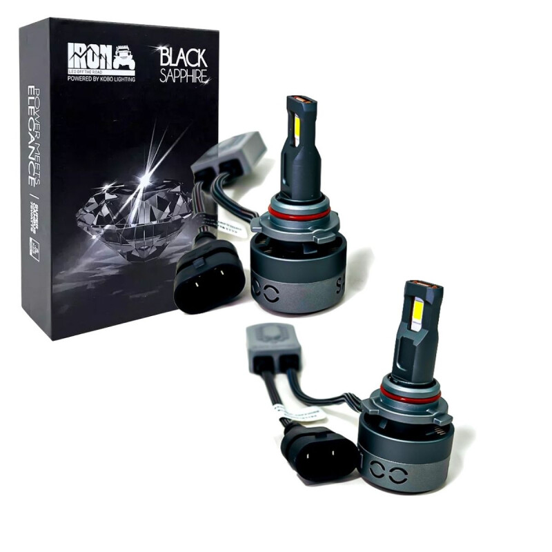 KIT LED H4 IR100 IRON BLACK / 75W Kit Led H4 Ir100 Iron Black / 75w