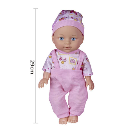 Muñeca Bebé con Silla para Comer Utensilios