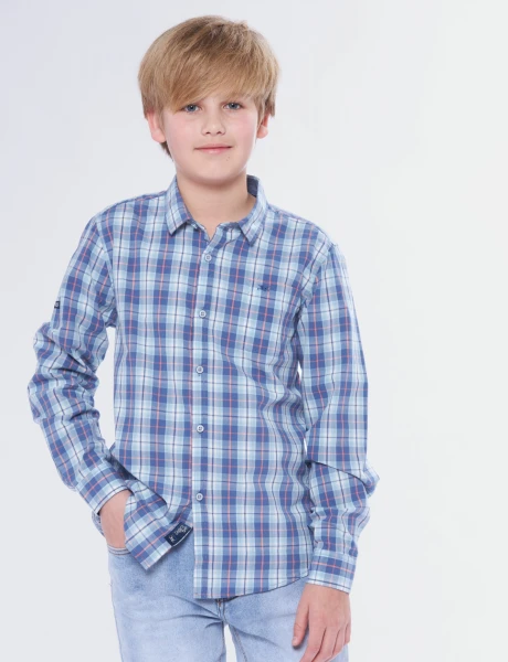 CAMISA A CUADROS Verde
