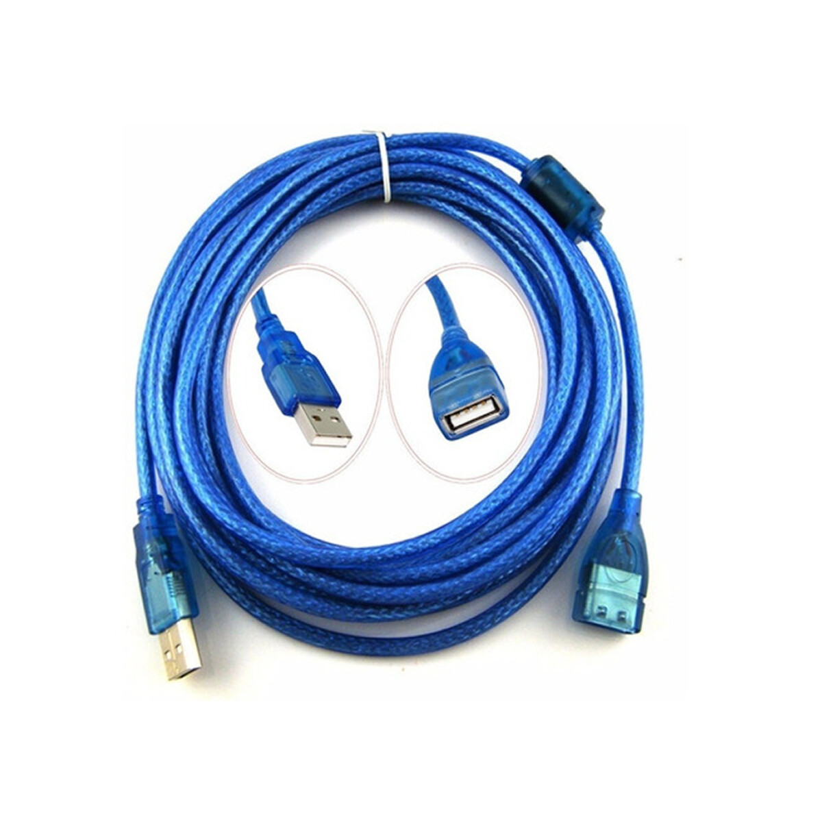 Cable Extensor USB MACHO HEMBRA 3 mts 