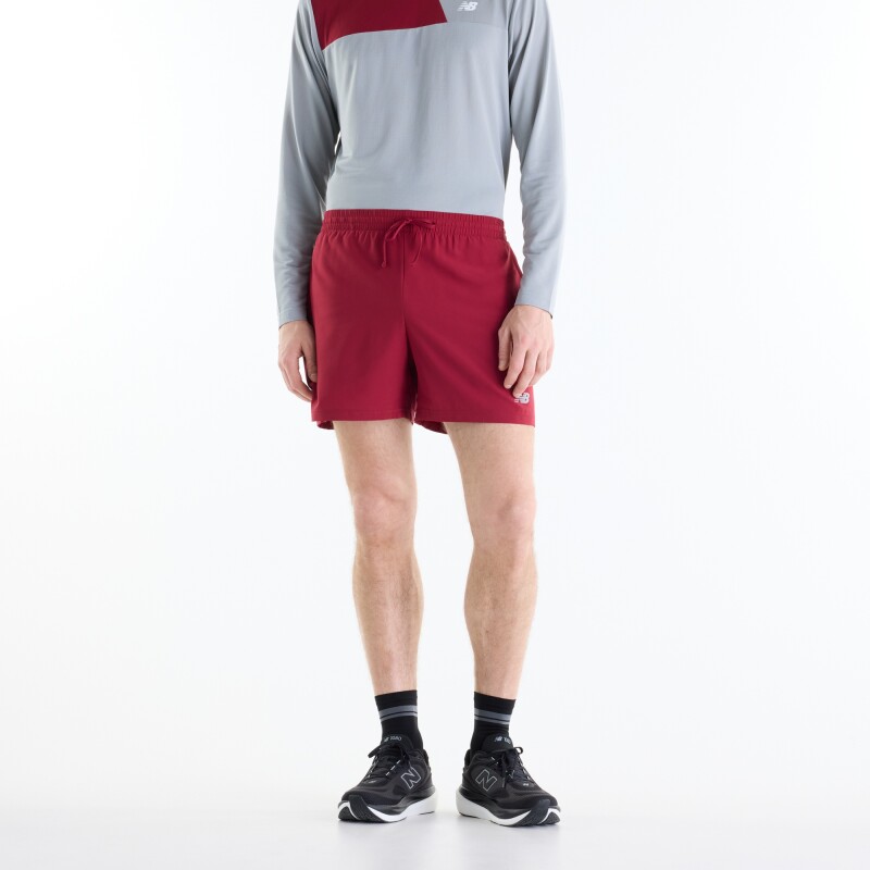 Short New Balance de Hombre Sport Essentials MS41227PDR RED